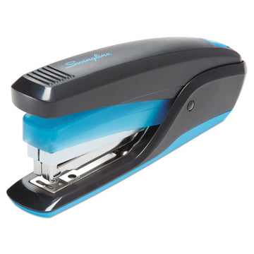 Swingline® Quicktouch Reduced Effort Full Strip Stapler, 20-sheet Capacity, Black-blue freeshipping - TVN Wholesale